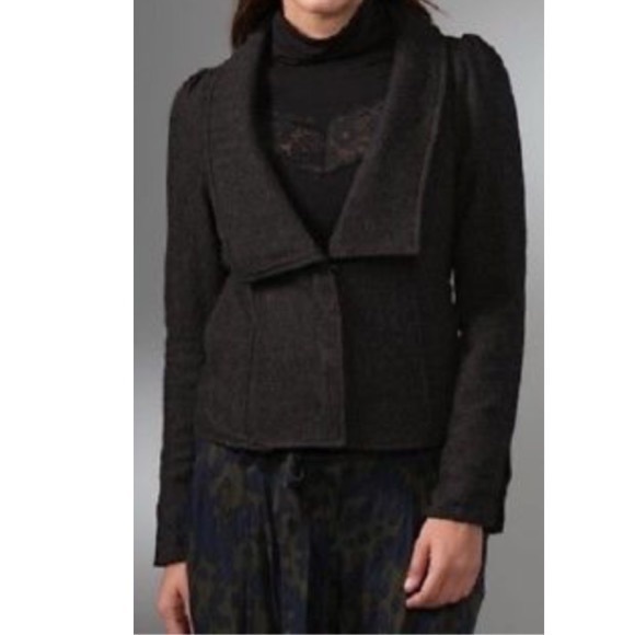 Free People Herringbone Wool Blazer - Picture 12 of 13